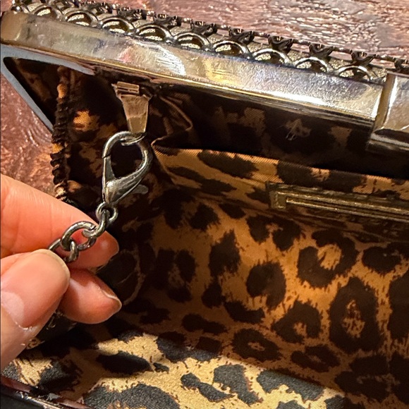 Chic Black and Silver Clutch - Picture 8 of 12